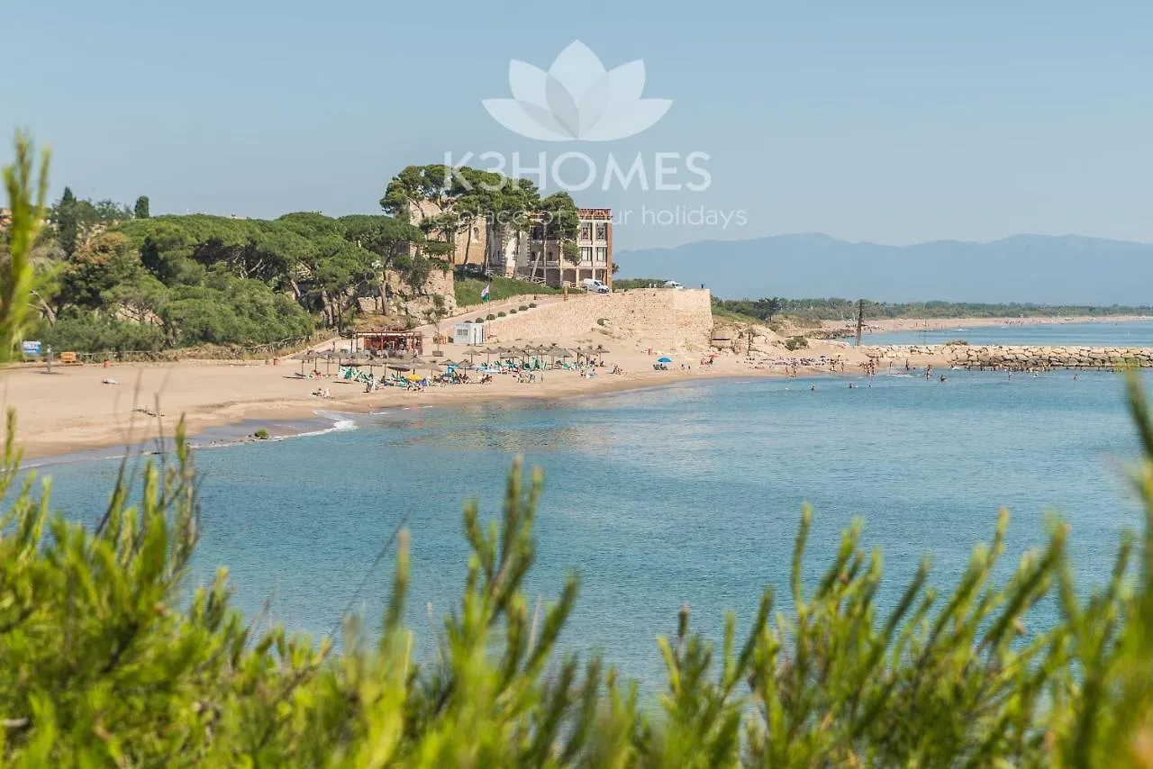 Apartamento Melody Con Terraza Y Vistas Al Mar L' Escala Apartman