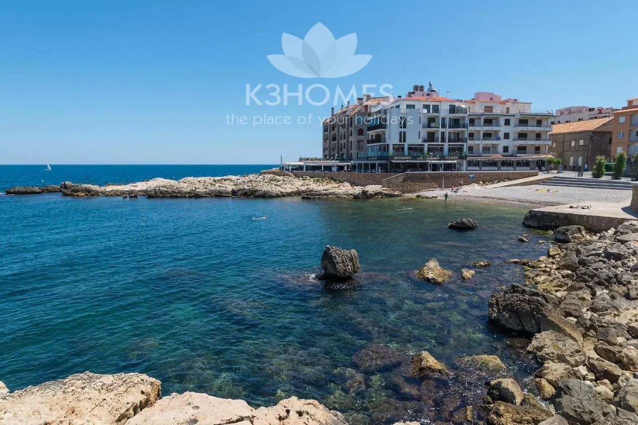 Apartman Apartamento Melody Con Terraza Y Vistas Al Mar L' Escala Spanyolország